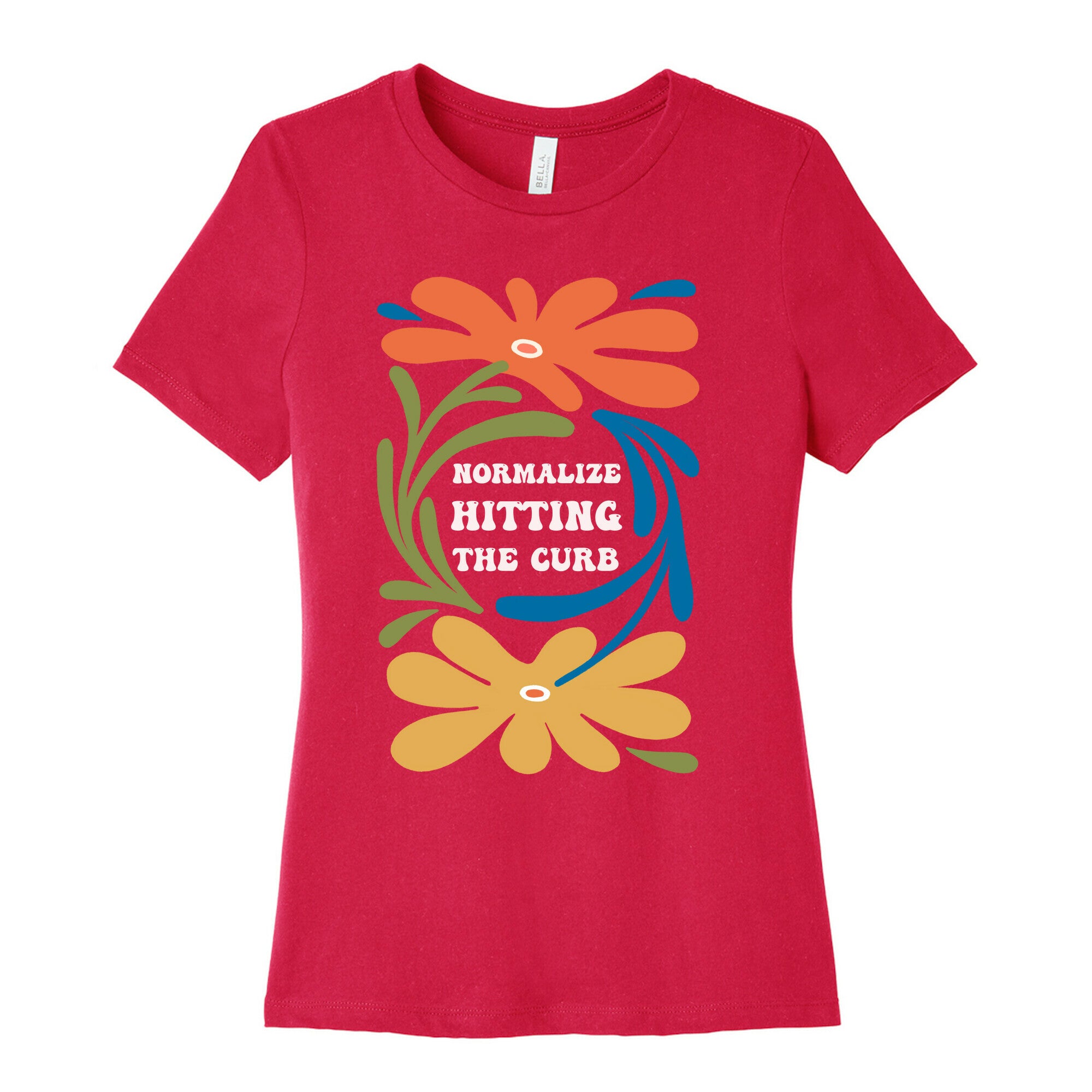 Normalize Hitting The Curb Women's Cotton Tee